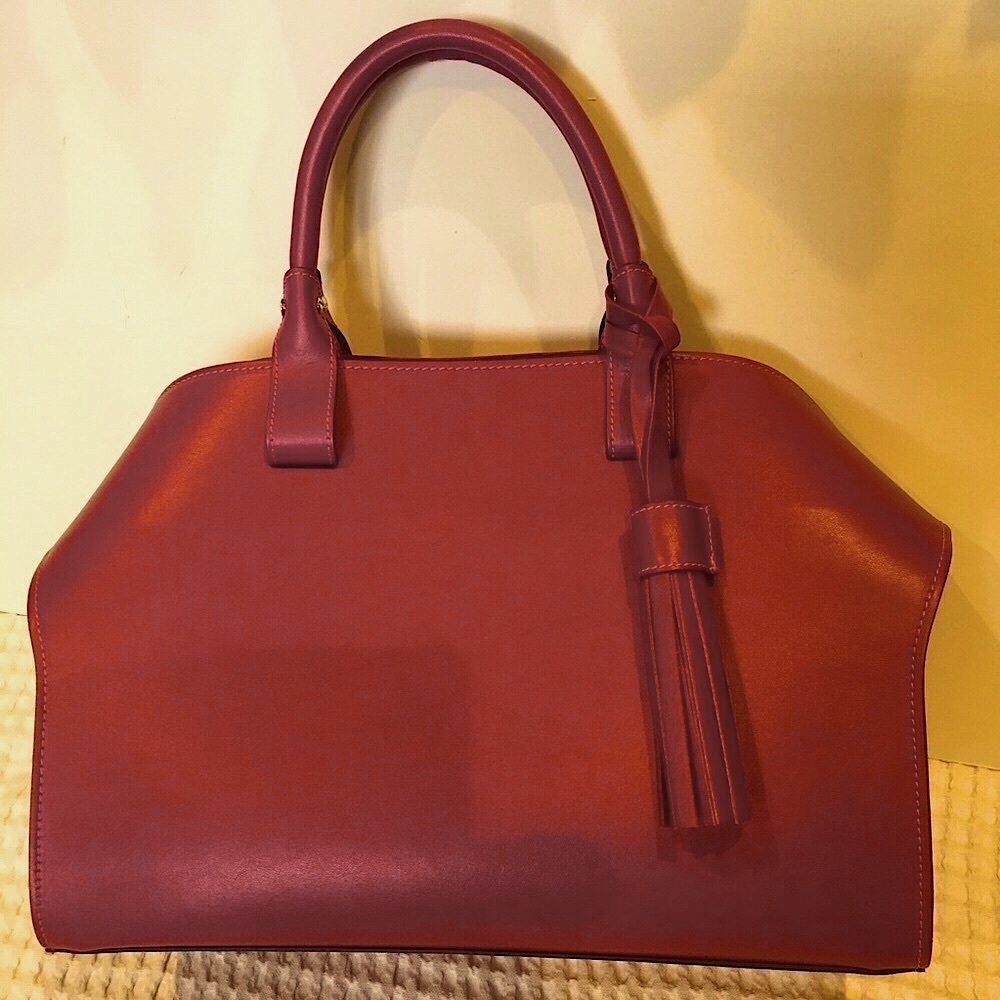 New Made in Italy leather handbag
